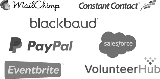 logos of digital nonprofit services
