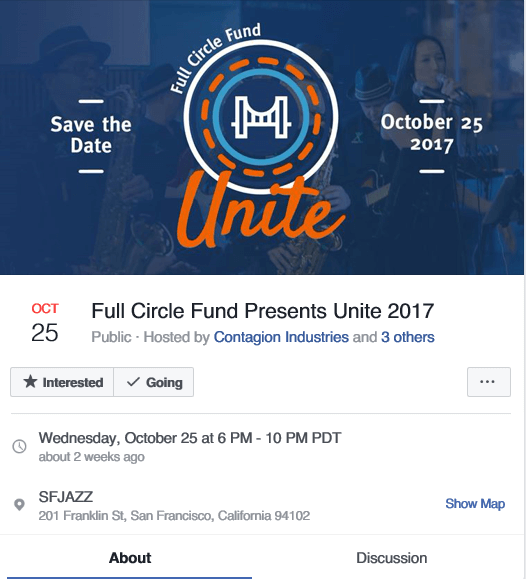 Full Circle Fund UNITE Social Media
