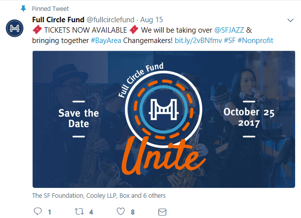 Full Circle Fund UNITE Social Media Post