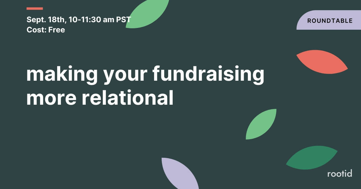 Making Your Fundraising More Relational